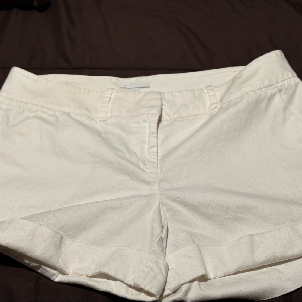 Women's White Shorts